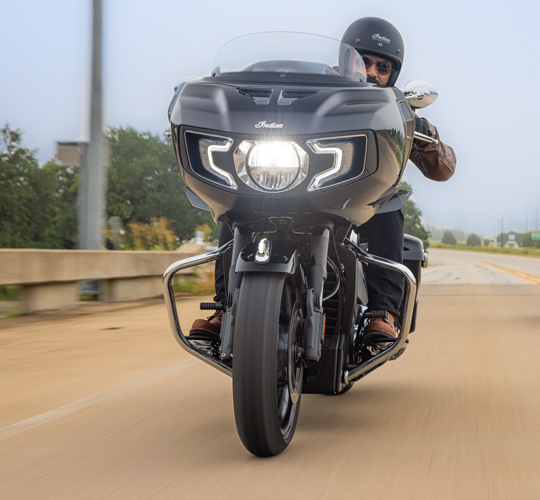 LEAN INTO EVERY RIDE